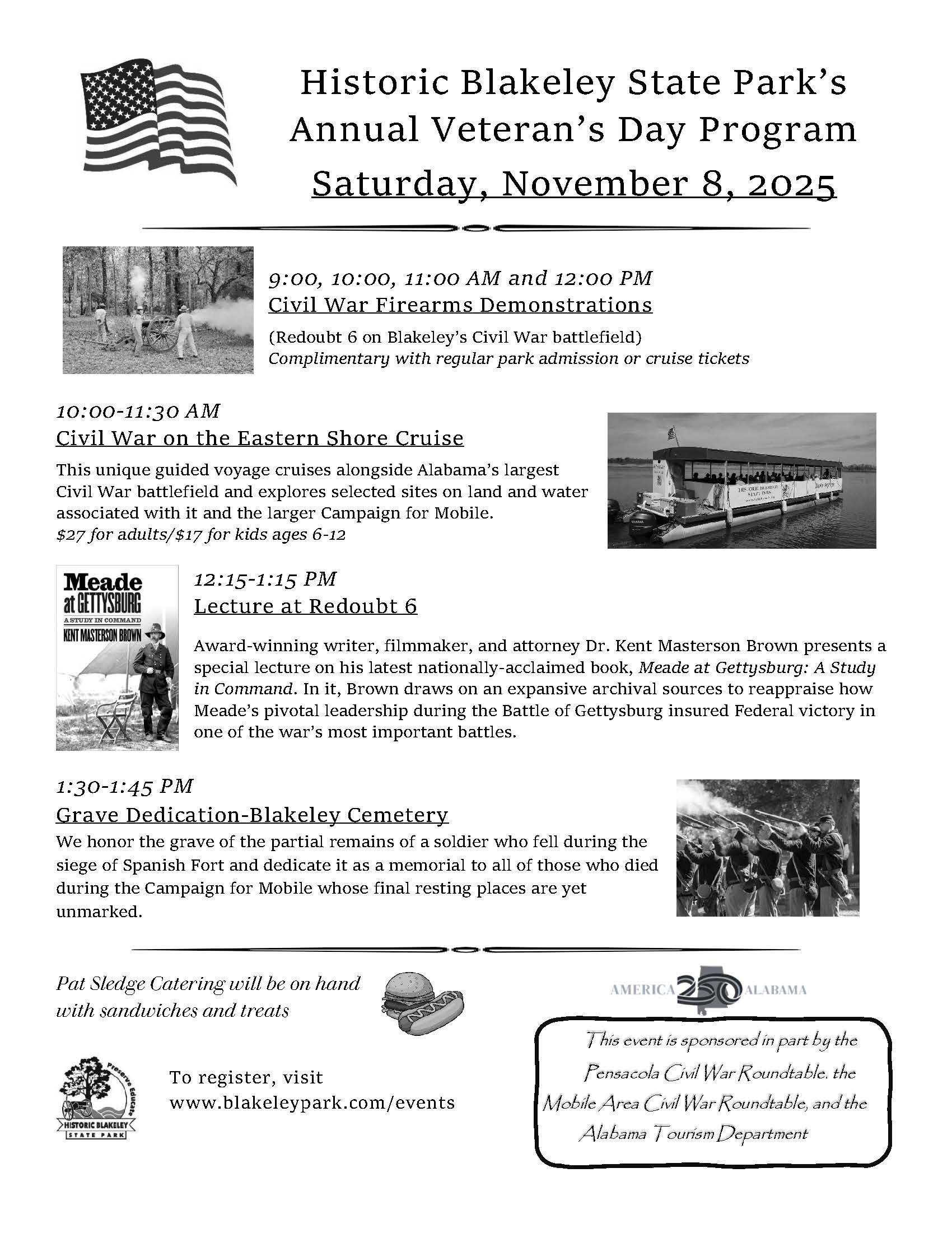 Blakeley Park Veterans Day Flyer 2025