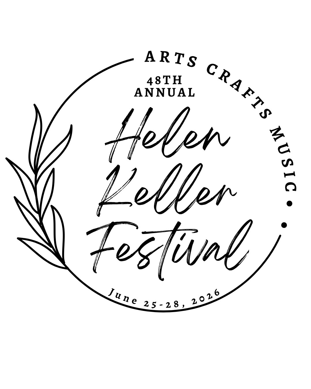 Helen Keller Festival Logo