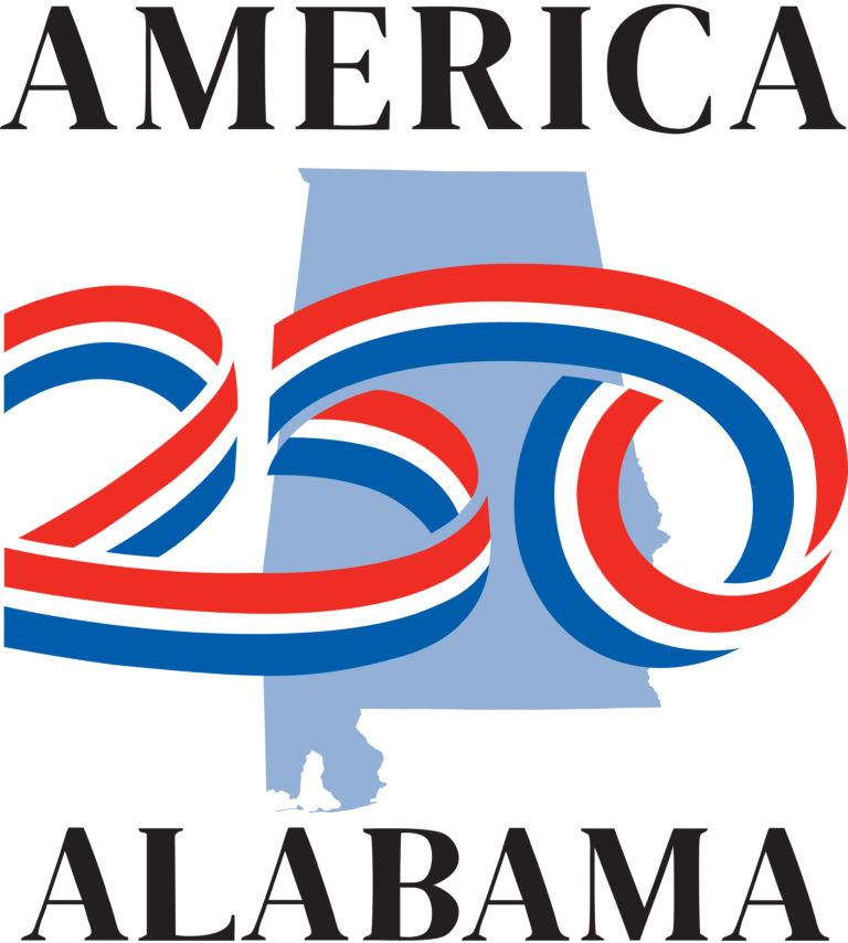 America 250 Alabama vertical logo