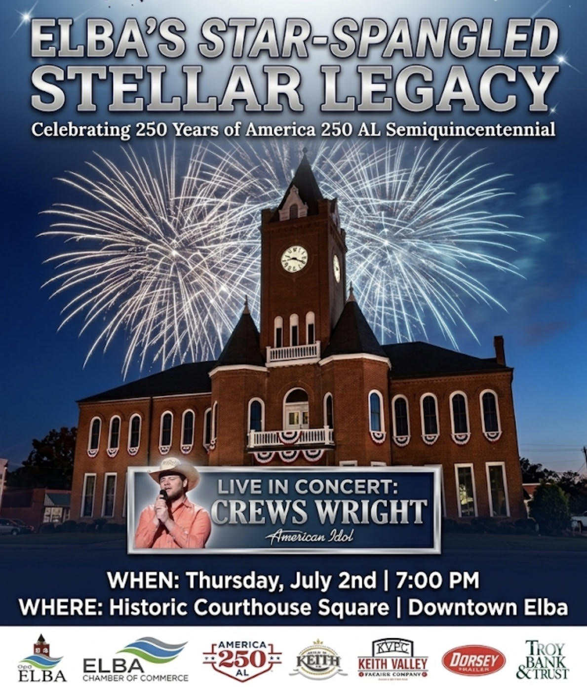 Elba's Star-Spangled Stellar Legacy Poster